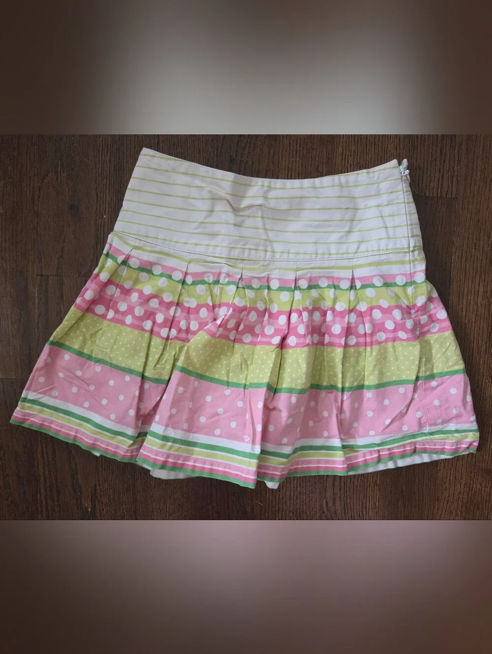 Vtg Gymboree Girls 5 Easter Skater Skirt